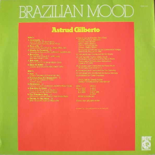 Astrud Gilberto – Brazilian Mood - Vinyl