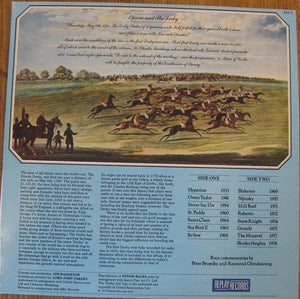 Lord John Oaksey – History Of The English Derby - Epsom Derby - Vinyl