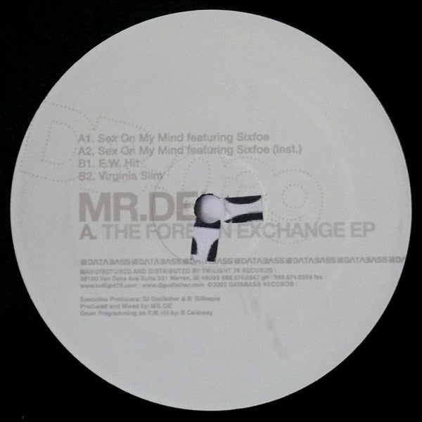 Mr. De' – The Foreign Exchange EP - Vinyl