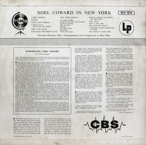 Noel Coward* – Noel Coward In New York - Vinyl