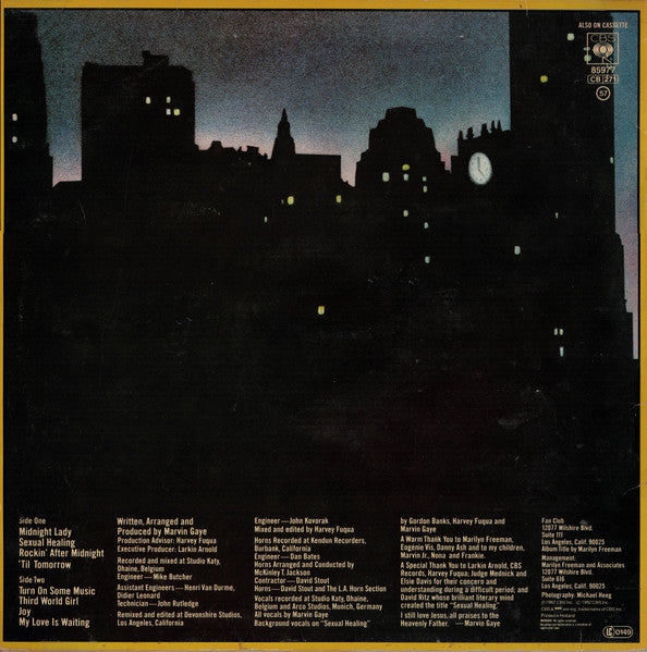 Marvin Gaye – Midnight Love – Vinyl