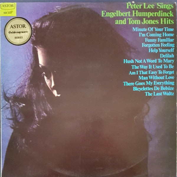 Peter Lee (5) – Peter Lee Sings Engelbert Humperdinck And Tom Jones Hits  - Vinyl