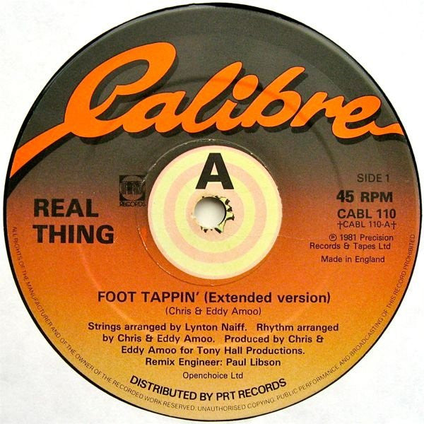 Real Thing* – Foot Tappin' - Vinyl