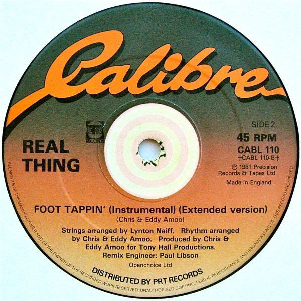 Real Thing* – Foot Tappin' - Vinyl