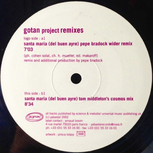 Gotan Project – Gotan Project Remixes - Vinyl