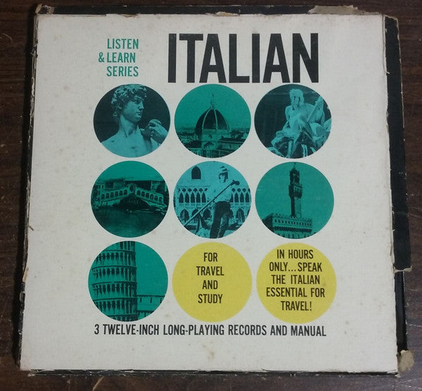 i Dr. Paul Holtzman – Listen & Learn Italian - Vinyl