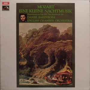 Mozart* - Daniel Barenboim, English Chamber Orchestra – Eine Kleine Nachtmusik / Divertimento In D, K.205 / Two Marches, K.335 - Vinyl