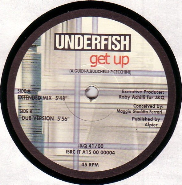 Underfish – Get Up - Vinyl