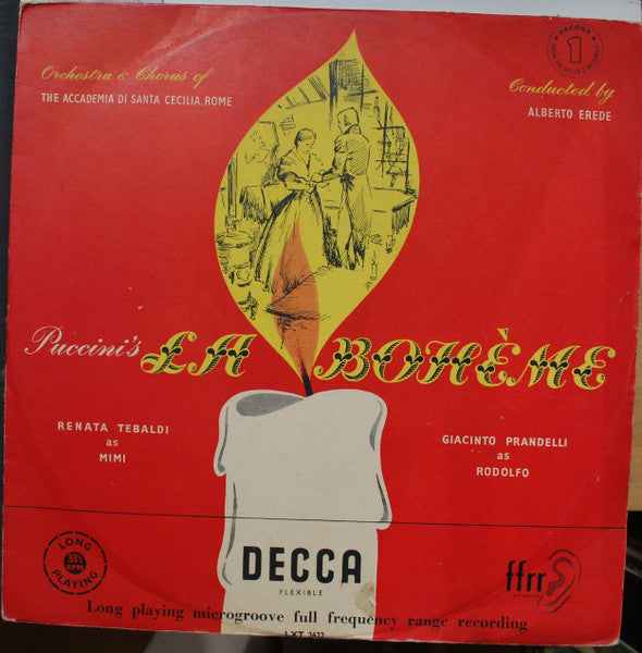 Puccini* - Renata Tebaldi, Giacinto Prandelli – La Bohème - Vinyl