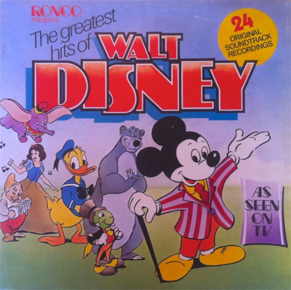 Various – The Greatest Hits Of Walt Disney - Vinyl