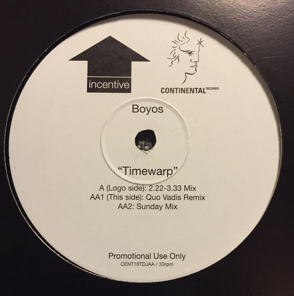 Boyos – Timewarp - Vinyl