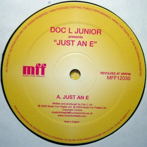 Doc L Junior – Just An E - Vinyl