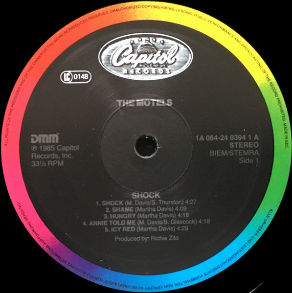 The Motels – Shock – Vinyl