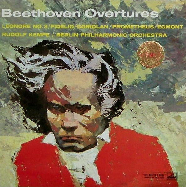Beethoven* - Rudolf Kempe / Berlin Philharmonic Orchestra* – Overtures: Leonore No. 3 / Fidelio / Coriolan / Prometheus / Egmont - Vinyl