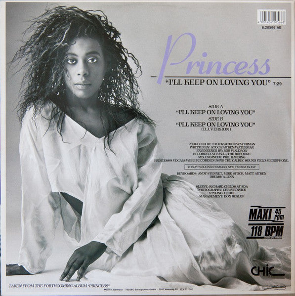 Princess – I'll Keep On Loving You - Vinyl