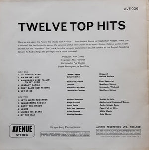 Twelve Top Hits – Vinyl