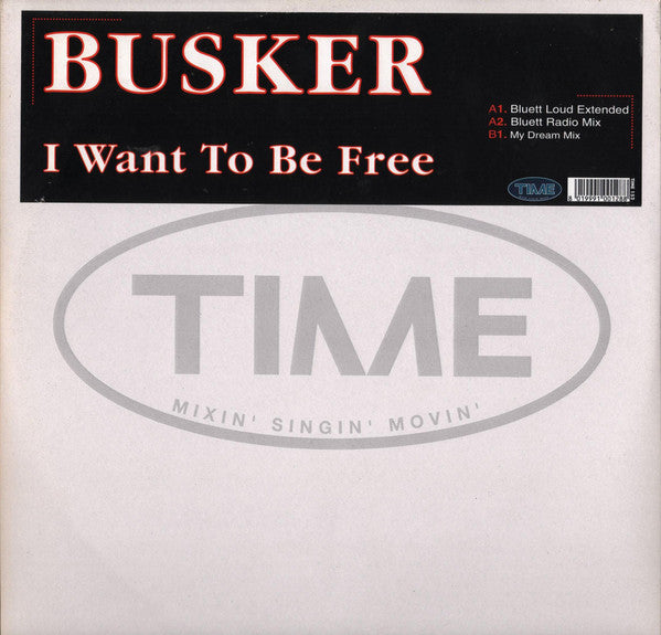 Busker – I Want To Be Free - Vinyl