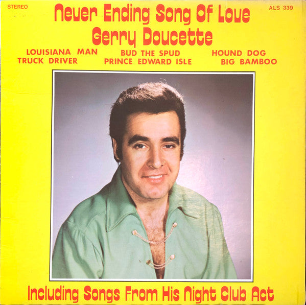 Gerry Doucette ‎– Never Ending Song Of Love - Vinyl