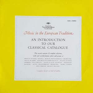 An Introduction To Our Classical Catalogue - Vinyl