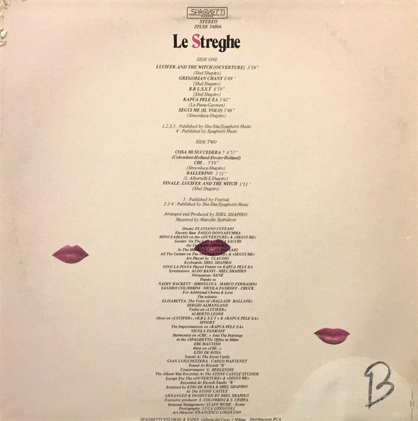 Le Streghe – Le Streghe - Vinyl