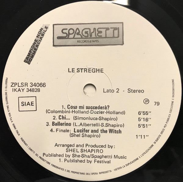 Le Streghe – Le Streghe - Vinyl
