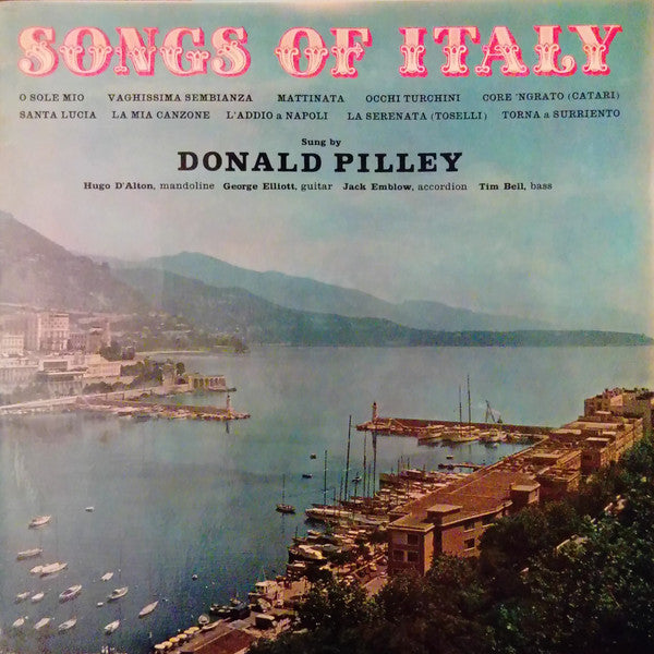 Donald Pilley – Songs Of Italy - Vinyl