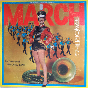 The Continental Marching Band – March Favorites - Vinyl