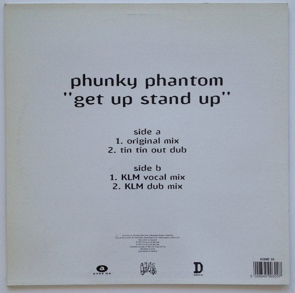 Phunky Phantom – Get Up Stand Up - Vinyl