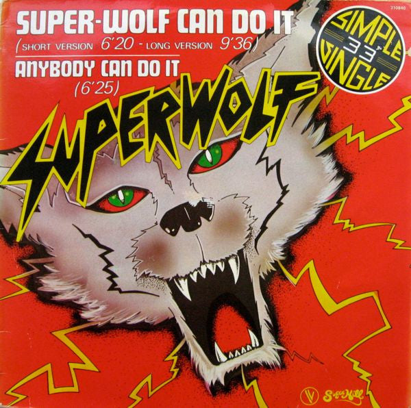 Super-Wolf – Super-Wolf Can Do It - Vinyl