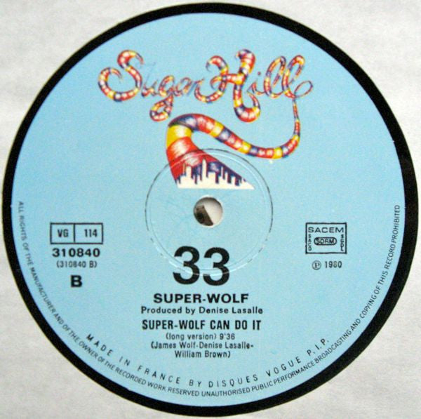 Super-Wolf – Super-Wolf Can Do It - Vinyl