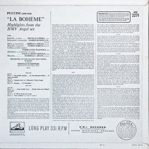 Puccini* – La Bohème Highlights – Vinyl