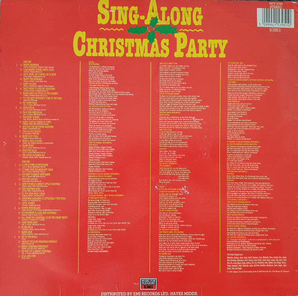 Party Poppers – Sing-Along Christmas Party - Vinyl