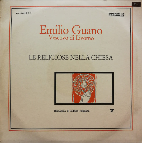 Emilio Guano – Le Religiose Nella Chiesa - Vinyl