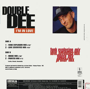 Double Dee – I'm In Love - Vinyl