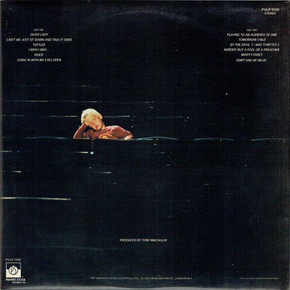 David Soul – Playing To An Audience Of One - Vinyl