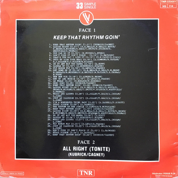 Vibrations (2) – Keep That Rhythm Goin' (Medley) - Vinyl