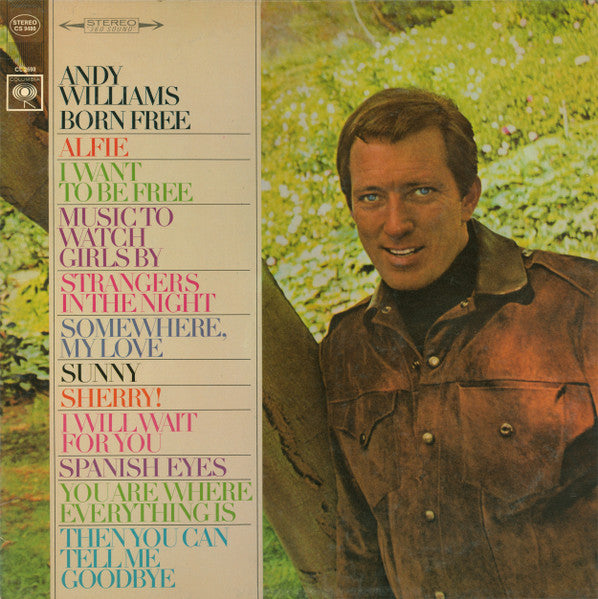 Andy Williams Born Free - Vinyl