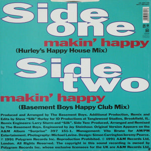 Crystal Waters – Makin' Happy - Vinyl