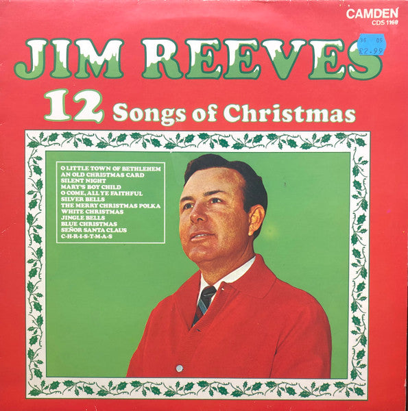 Jim Reeves – 12 Songs Of Christmas  – Vinyl