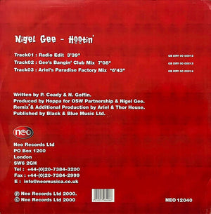 Nigel Gee – Hootin' Harry - Vinyl