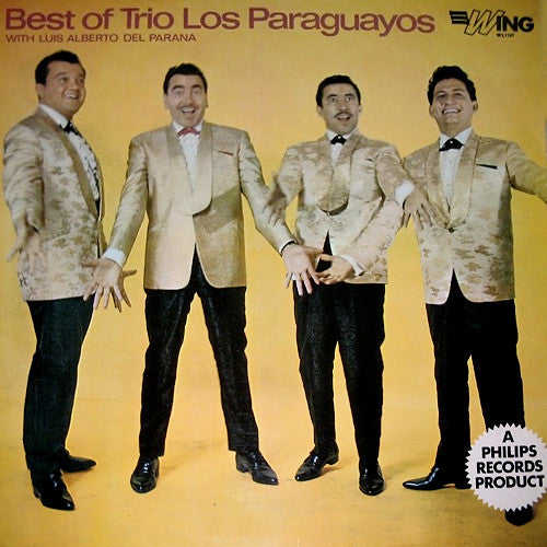Trio Los Paraguayos With Luis Alberto Del Parana* – Best Of Trio Los Paraguayos – Vinyl