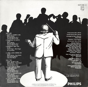 The Love Unlimited Orchestra* Arranged & Conducted By Barry White – Rhapsody In White - Vinyl