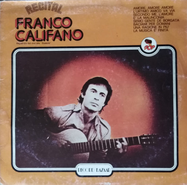 Franco Califano – Recital