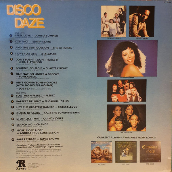 Disco Daze (16 Giant Disco Hits) - Vinyl