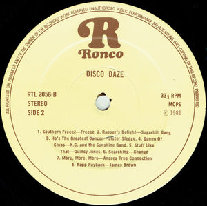 Disco Daze (16 Giant Disco Hits) - Vinyl