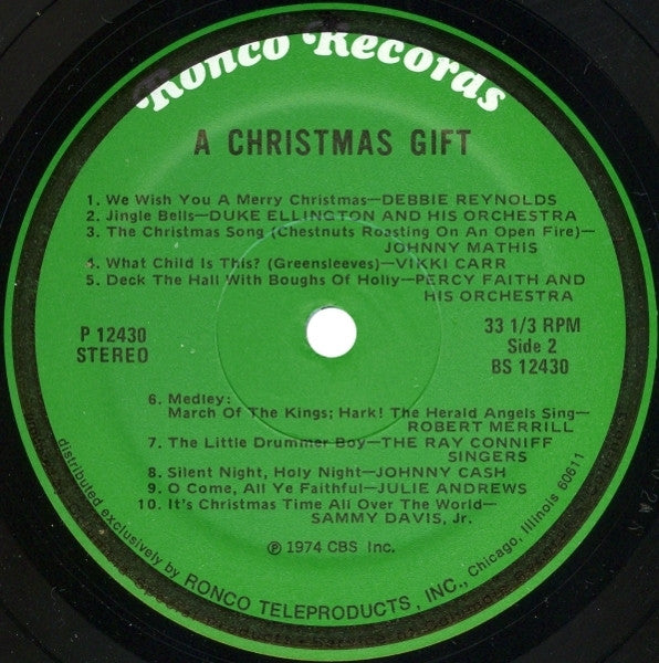Various – A Christmas Gift  - Vinyl