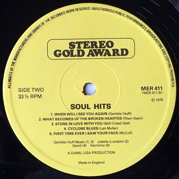 Soul Hits - Vinyl