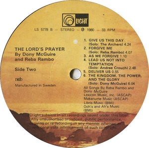 The Lord's Prayer - Teach Us To Pray – Vinyl