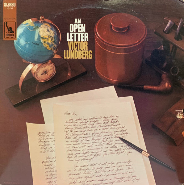 Victor Lundberg – An Open Letter - Vinyl