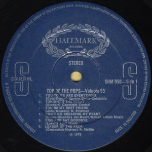 The Top Of The Poppers – Top Of The Pops Vol. 53 - Vinyl